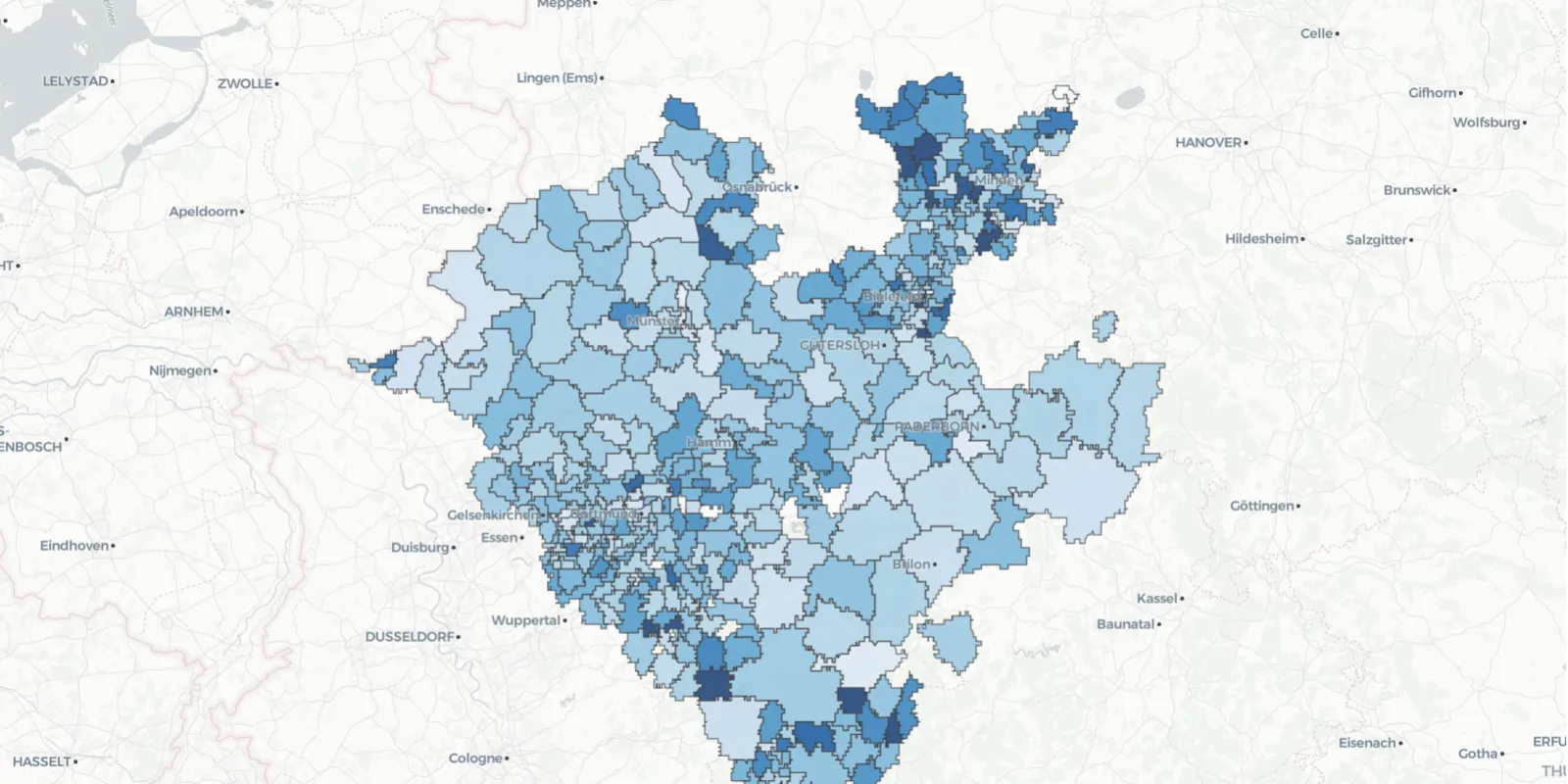 Church Demography: Meldewesendaten interaktiv visualisiert